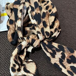 Karen Kane Animal Print V-Neck Top